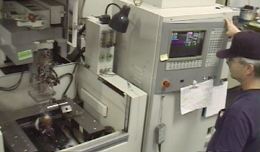 This is one of the Mitsubishi FX10 Wire EDM Machines